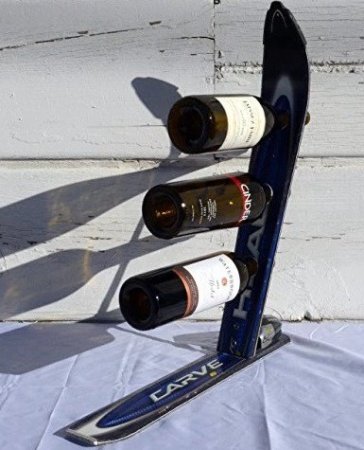 Как сделать держатель для бутылок из лыж 