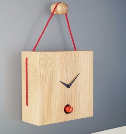Как сделать настенные деревянные часы 