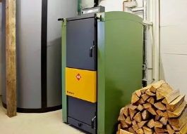 Энергетический котел на твердом топливе, на дровах и пеллетах для электричества