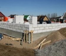 Какой бетон выбрать для фундамента дома из газобетонных блоков